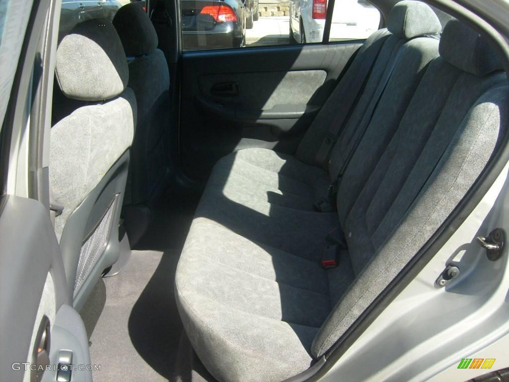2002 Elantra GLS Sedan - Silver Pewter / Gray photo #14