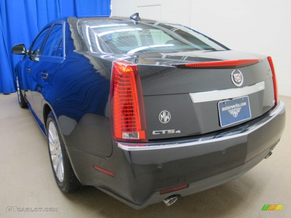 2012 CTS 4 3.6 AWD Sedan - Black Diamond Tricoat / Ebony/Ebony photo #5