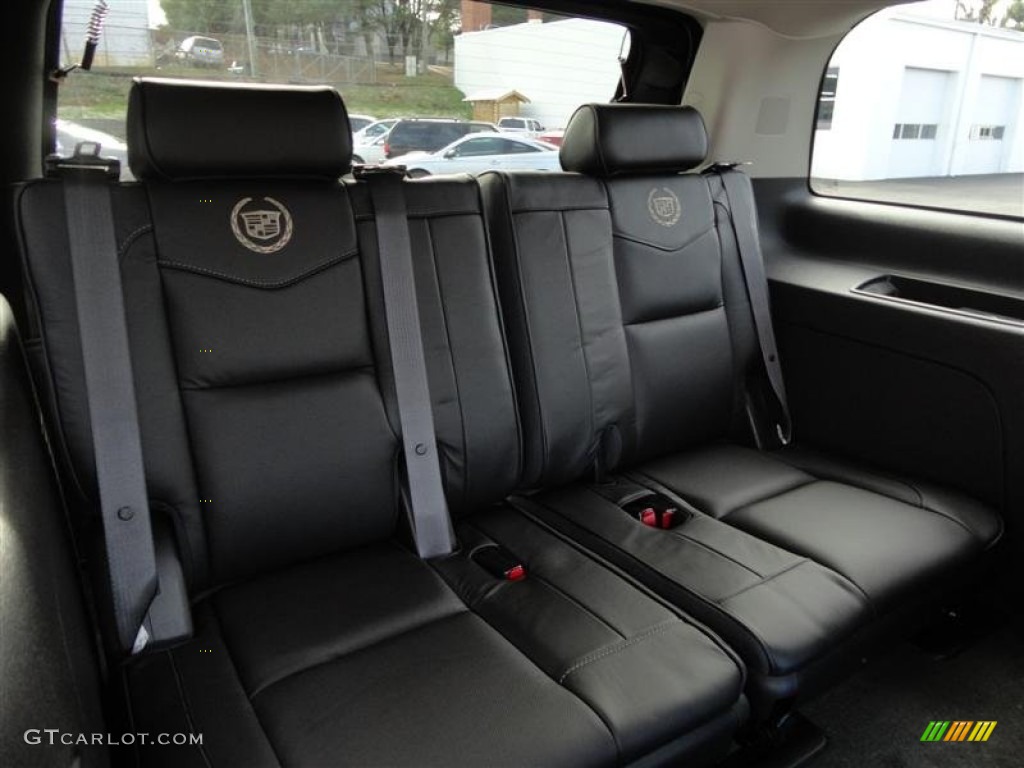 2013 Cadillac Escalade Platinum AWD Rear Seat Photo #76061111