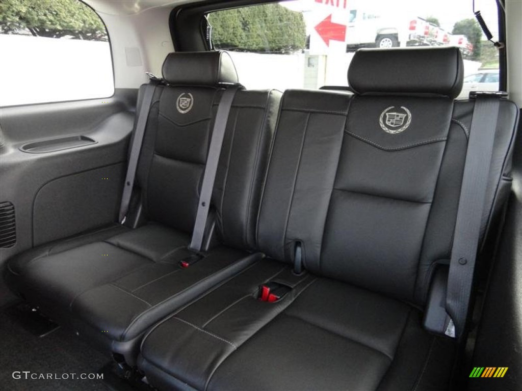 Ebony Interior 2013 Cadillac Escalade Platinum AWD Photo #76061145