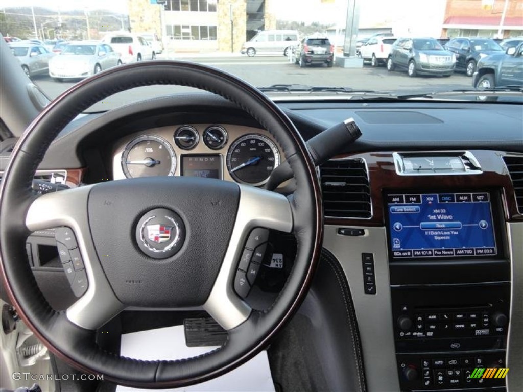 2013 Cadillac Escalade Platinum AWD Ebony Dashboard Photo #76061196