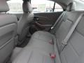 2013 Chevrolet Malibu Jet Black/Titanium Interior Rear Seat Photo