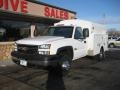 2007 Summit White Chevrolet Silverado 3500HD Classic Regular Cab Utiity Truck  photo #1