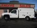 2007 Summit White Chevrolet Silverado 3500HD Classic Regular Cab Utiity Truck  photo #2