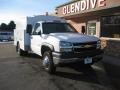 2007 Summit White Chevrolet Silverado 3500HD Classic Regular Cab Utiity Truck  photo #4