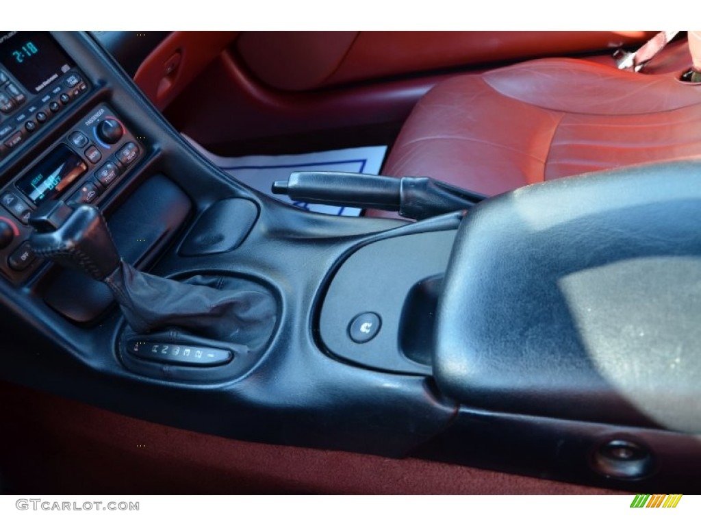 1998 Corvette Coupe - Sebring Silver Metallic / Firethorn Red photo #20