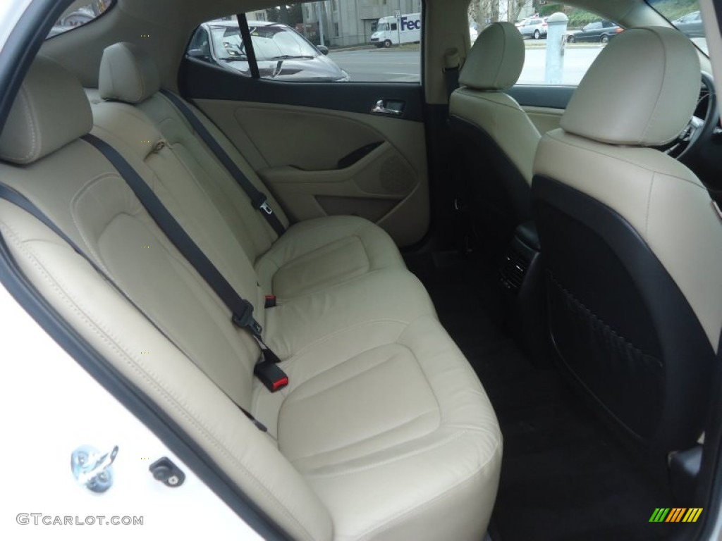 2011 Kia Optima EX Turbo Rear Seat Photos