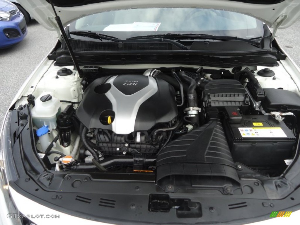 2011 Kia Optima EX Turbo 2.0 Liter GDi Turbocharged DOHC 16-Valve VVT 4 Cylinder Engine Photo #76062364