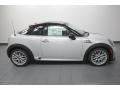 White Silver Metallic 2013 Mini Cooper S Coupe Exterior