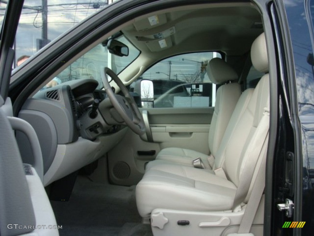 Light Titanium/Dark Titanium Interior 2012 Chevrolet Silverado 1500 LT Extended Cab 4x4 Photo #76062953