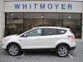 2013 White Platinum Metallic Tri-Coat Ford Escape SEL 2.0L EcoBoost 4WD  photo #1