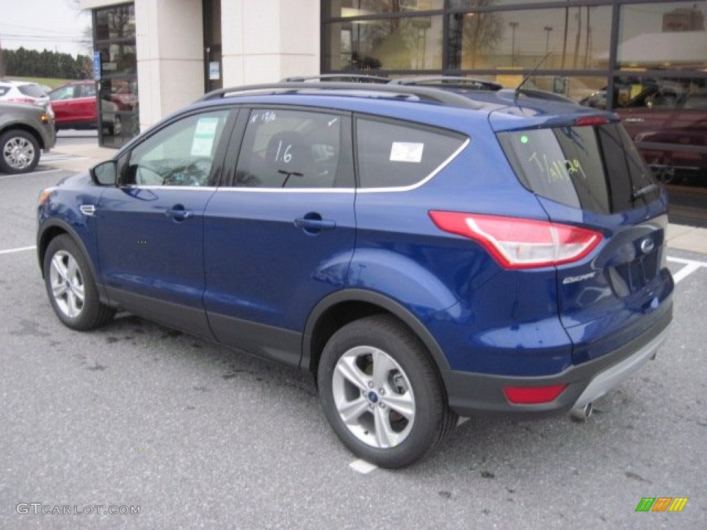 2013 Escape SE 1.6L EcoBoost - Deep Impact Blue Metallic / Medium Light Stone photo #3