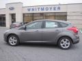 2013 Sterling Gray Ford Focus SE Hatchback  photo #1