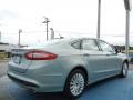 Ice Storm Metallic 2013 Ford Fusion Hybrid SE Exterior