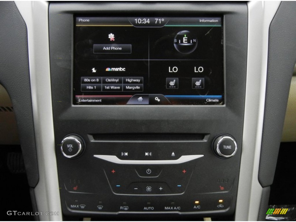 2013 Ford Fusion Hybrid SE Controls Photo #76064085