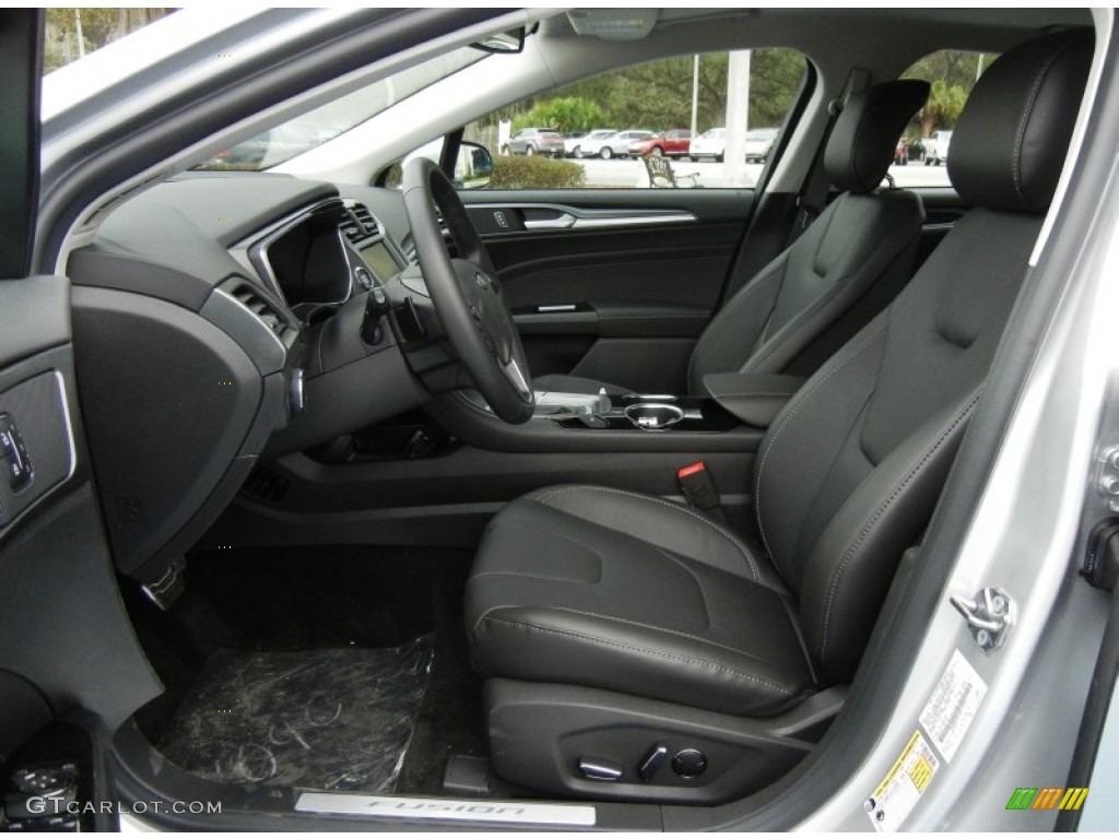 2013 Ford Fusion Titanium AWD Front Seat Photo #76064134
