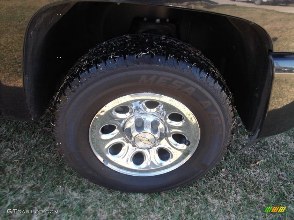 2010 Silverado 1500 LT Crew Cab 4x4 - Black Granite Metallic / Ebony photo #16