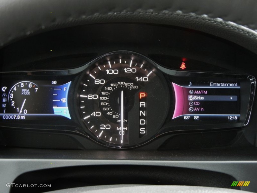 2013 Lincoln MKX FWD Gauges Photo #76064352