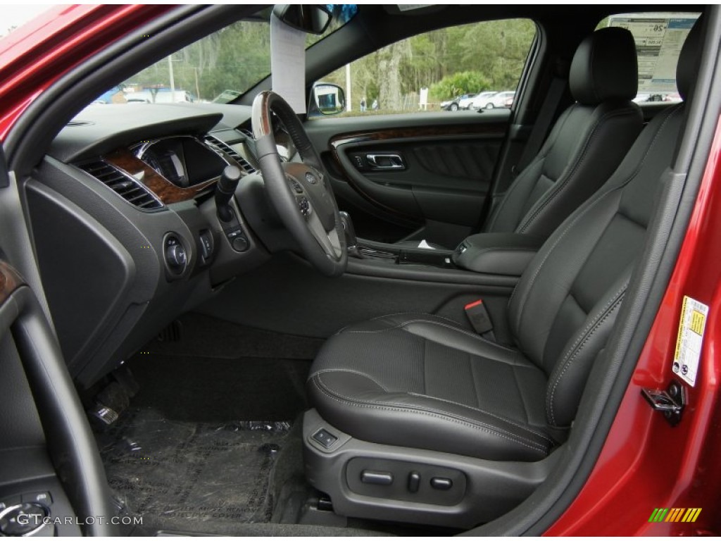 2013 Taurus Limited 2.0 EcoBoost - Ruby Red Metallic / Charcoal Black photo #5