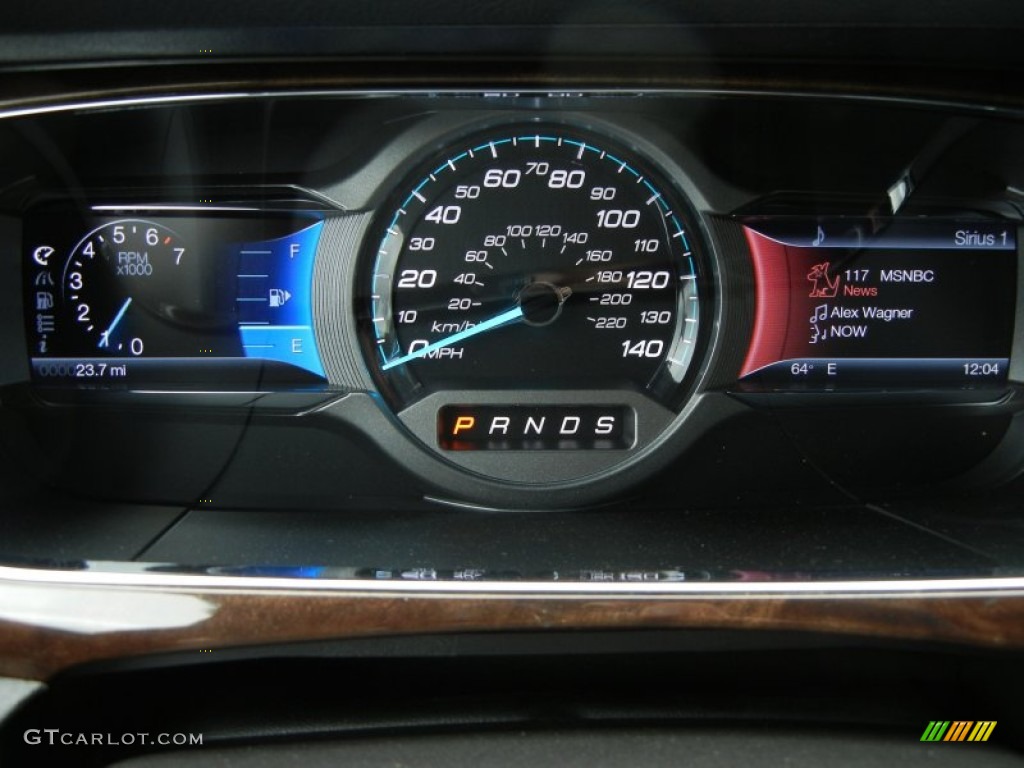 2013 Ford Taurus Limited 2.0 EcoBoost Gauges Photo #76064539
