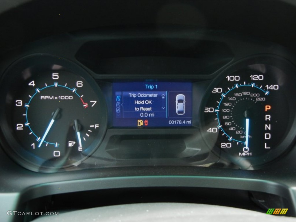 2013 Ford Explorer EcoBoost Gauges Photo #76064714