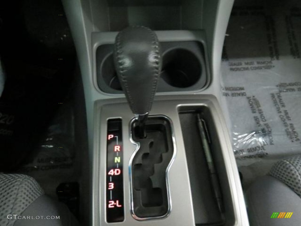 2011 Tacoma V6 TRD Sport PreRunner Double Cab - Super White / Graphite Gray photo #15