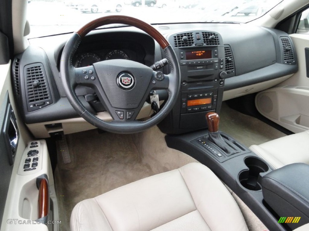 Light Neutral Interior 2003 Cadillac CTS Sedan Photo #76066086