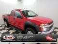 2005 Victory Red Chevrolet Colorado Z71 Extended Cab  photo #1