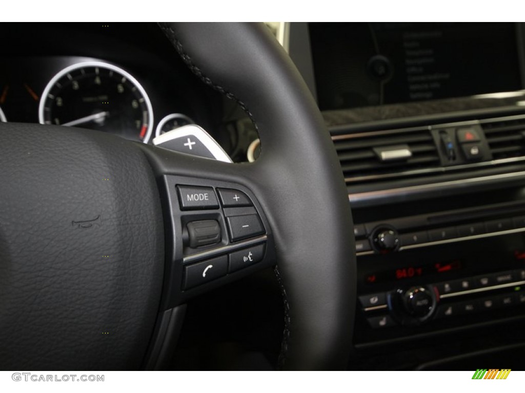 2013 6 Series 650i Convertible - Carbon Black Metallic / Black photo #22