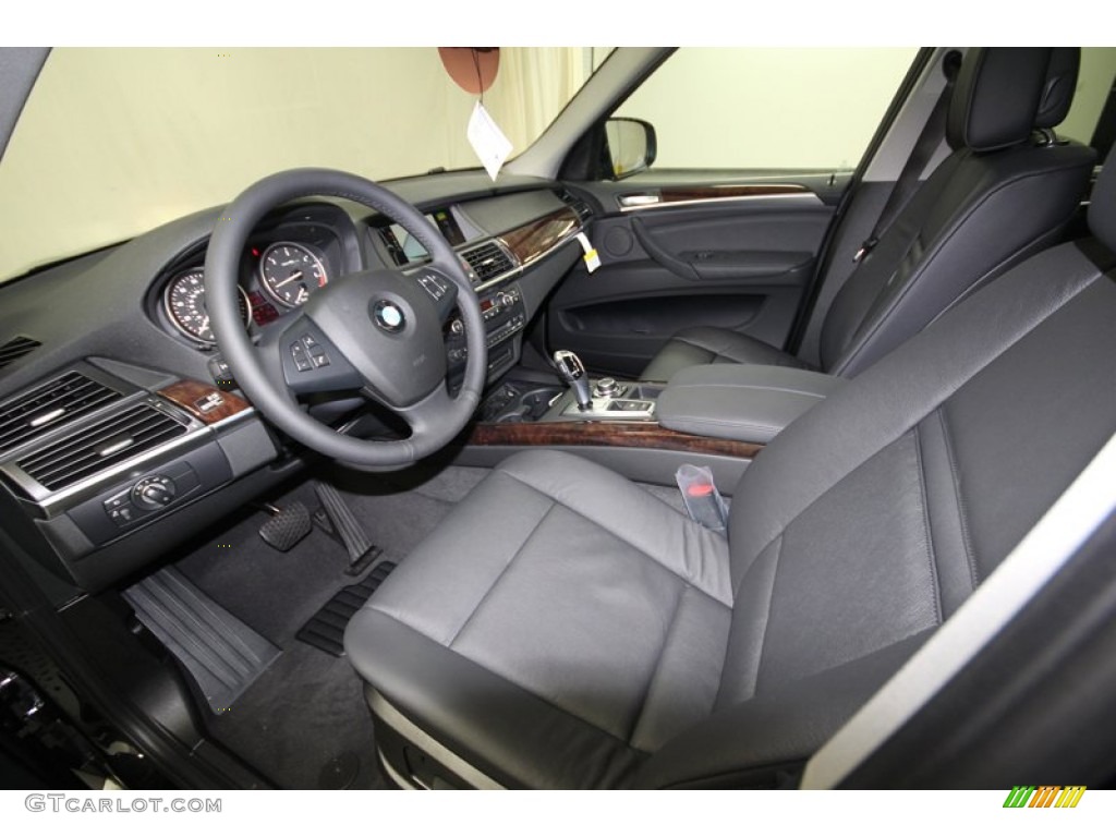 Black Interior 2013 BMW X5 xDrive 35d Photo #76066749