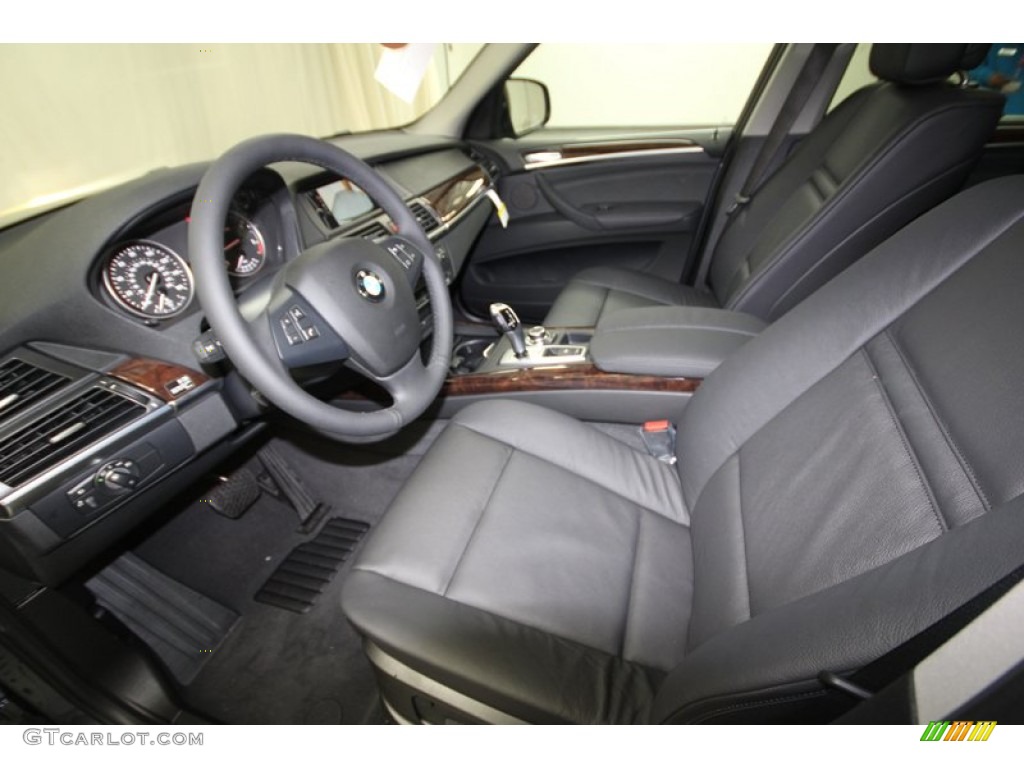 Black Interior 2013 BMW X5 xDrive 35d Photo #76067040