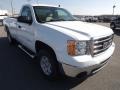 2013 Summit White GMC Sierra 1500 SLE Regular Cab 4x4  photo #3