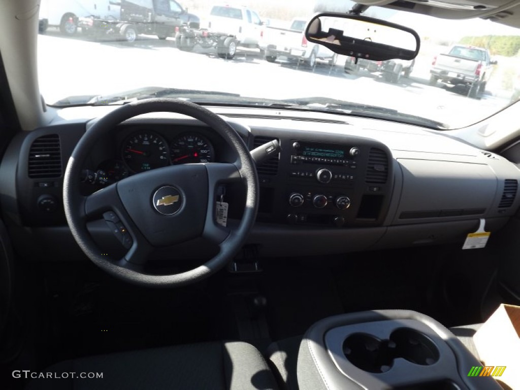 2013 Silverado 1500 LS Crew Cab 4x4 - Summit White / Ebony photo #9