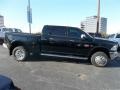 2012 Black Dodge Ram 3500 HD Laramie Mega Cab 4x4 Dually  photo #2