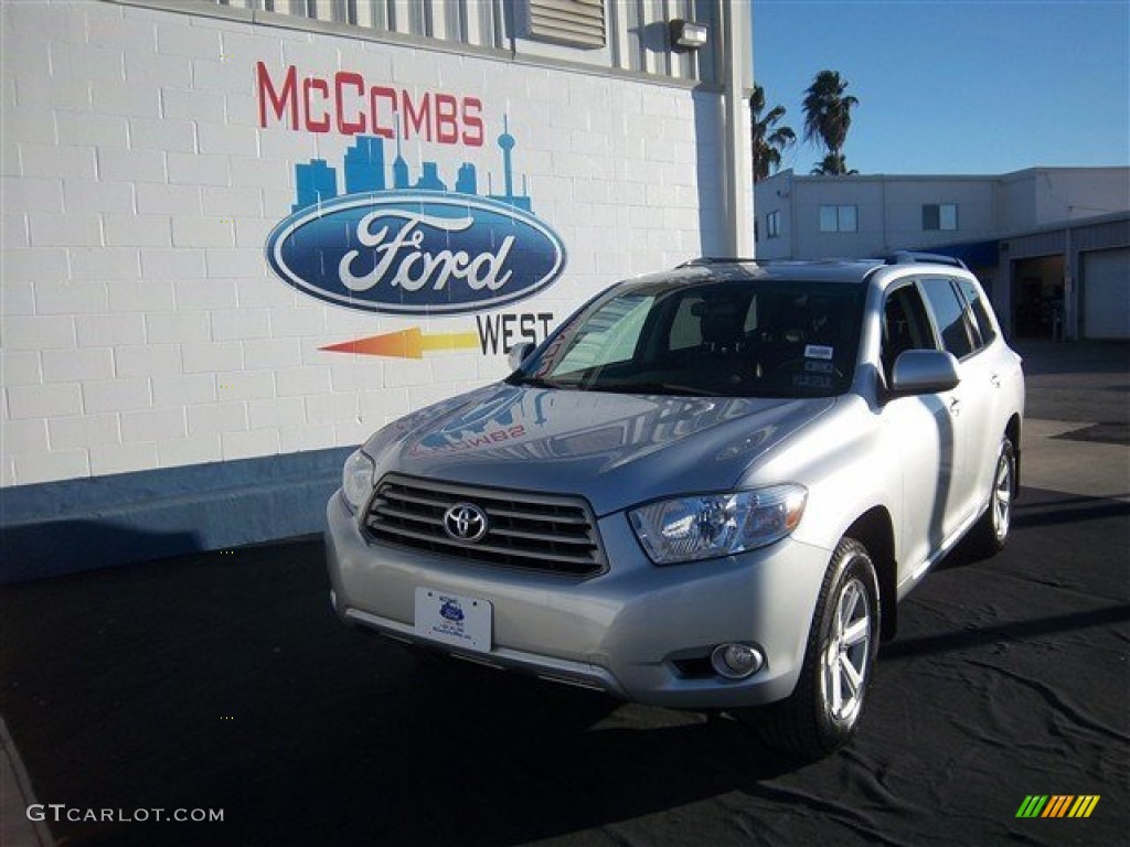 2010 Highlander SE 4WD - Classic Silver Metallic / Black photo #1