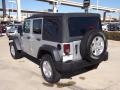 2012 Bright Silver Metallic Jeep Wrangler Unlimited Sport S 4x4  photo #3
