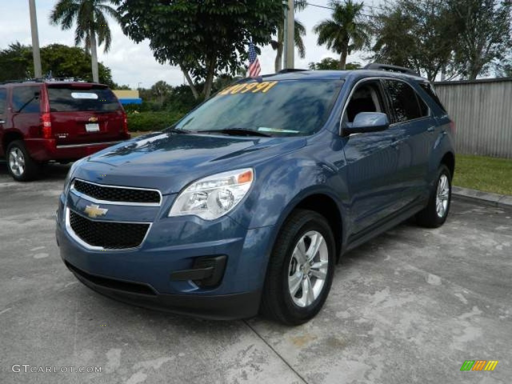 Twilight Blue Metallic 2011 Chevrolet Equinox LT Exterior Photo #76071036