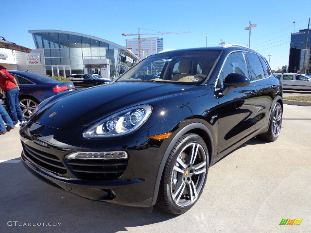 Black 2013 Porsche Cayenne S Hybrid Exterior Photo #76072650