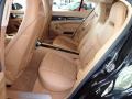 2013 Porsche Panamera Cognac Natural Leather Interior Rear Seat Photo