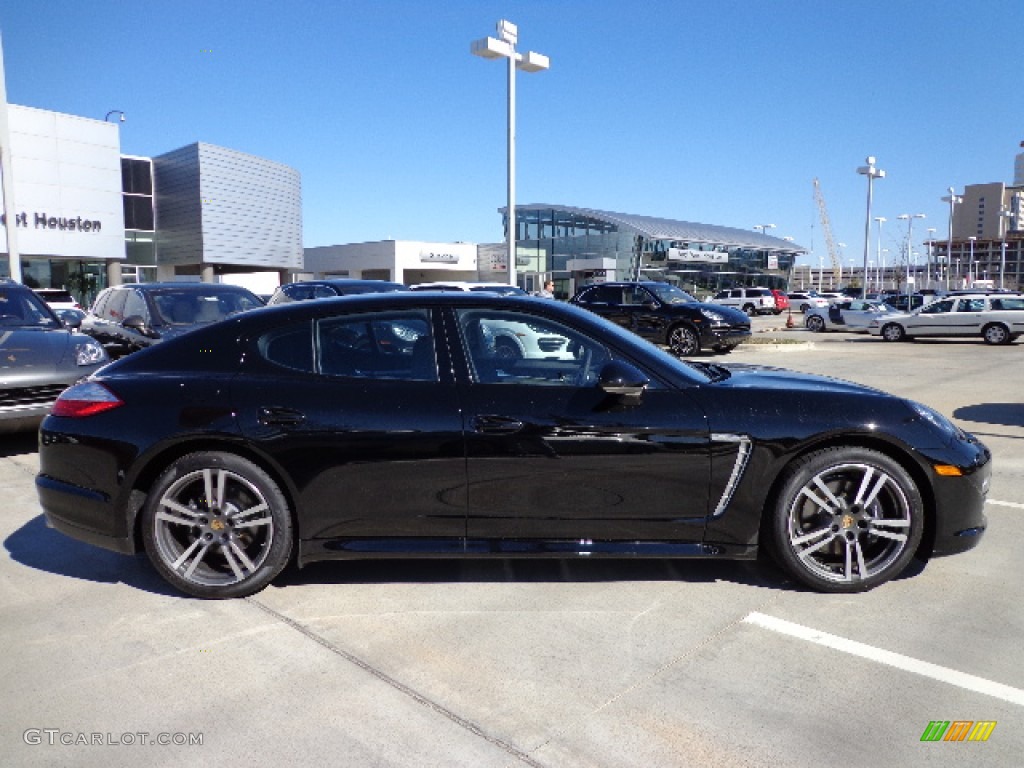 Black 2013 Porsche Panamera Platinum Edition Exterior Photo #76073210