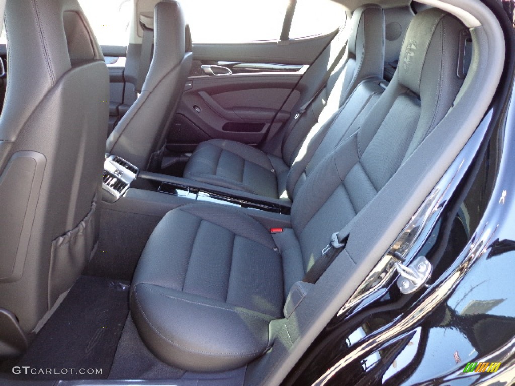2013 Porsche Panamera Platinum Edition Rear Seat Photo #76073255