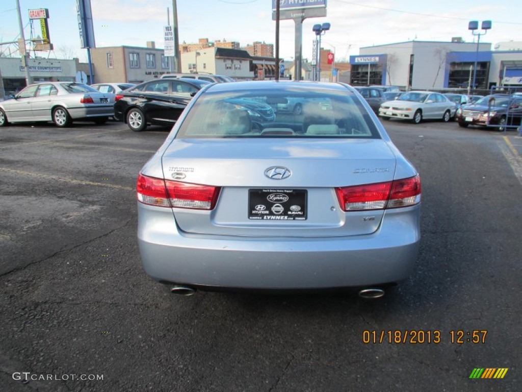 2006 Sonata GLS V6 - Silver Blue Metallic / Gray photo #3