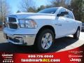 2013 Bright White Ram 1500 Big Horn Crew Cab  photo #1