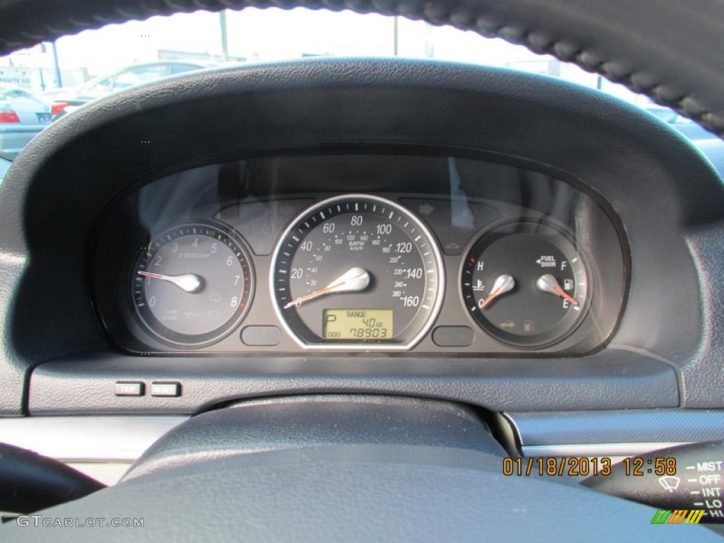 2006 Sonata GLS V6 - Silver Blue Metallic / Gray photo #8