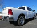 2013 Bright White Ram 1500 Big Horn Crew Cab  photo #3