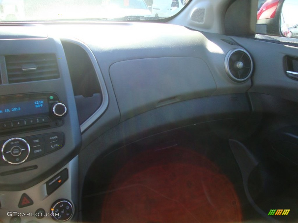 2012 Sonic LTZ Sedan - Crystal Red Tintcoat / Jet Black/Dark Titanium photo #15