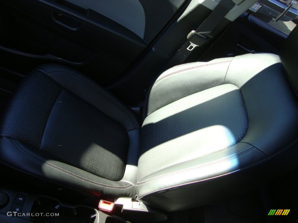 2012 Sonic LTZ Sedan - Crystal Red Tintcoat / Jet Black/Dark Titanium photo #17