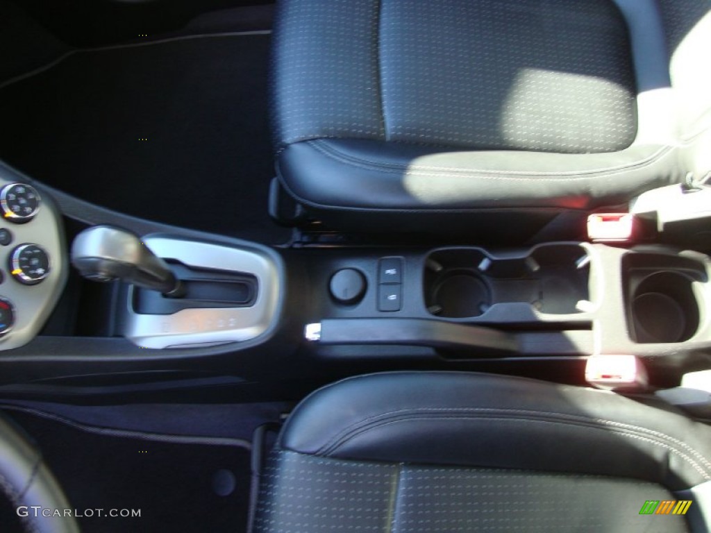 2012 Sonic LTZ Sedan - Crystal Red Tintcoat / Jet Black/Dark Titanium photo #18