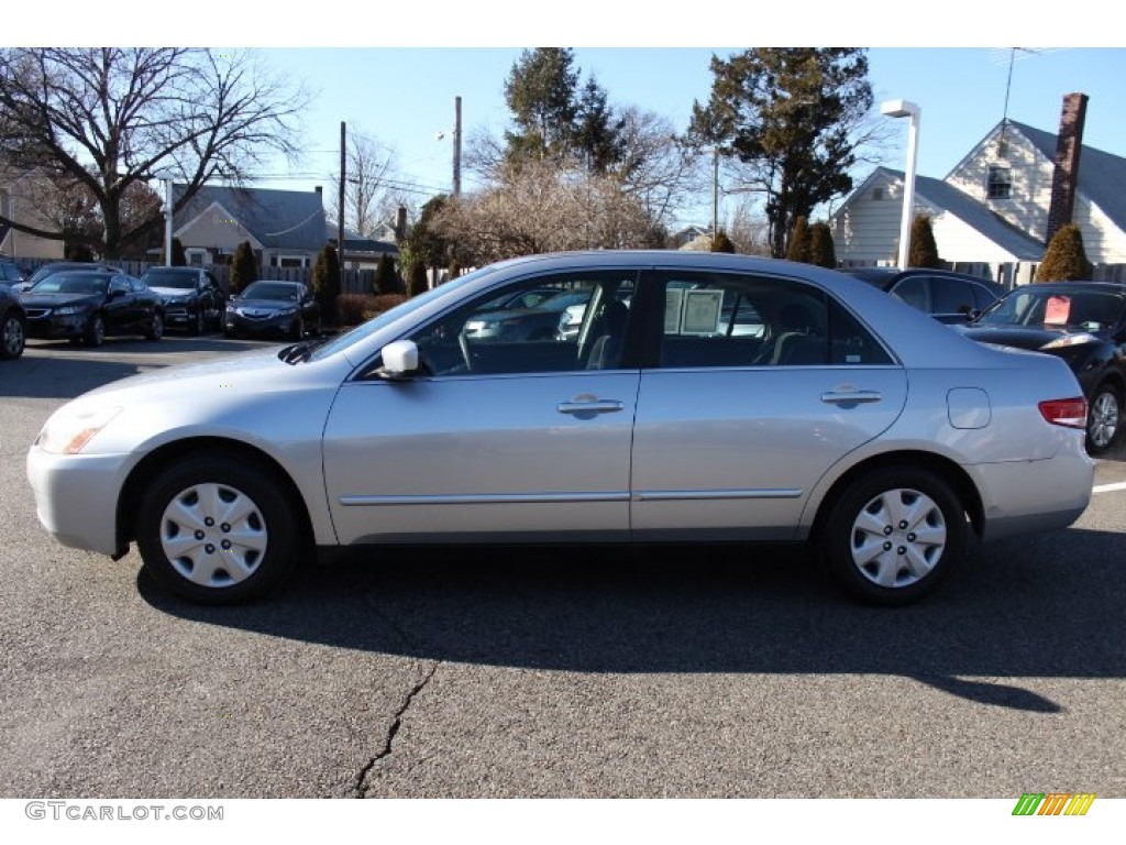 2003 Accord LX Sedan - Satin Silver Metallic / Gray photo #5
