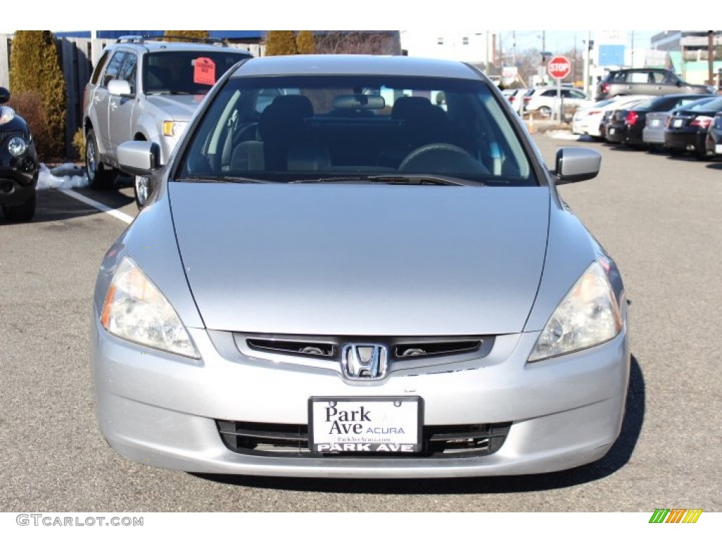 2003 Accord LX Sedan - Satin Silver Metallic / Gray photo #7